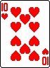 10 of Hearts